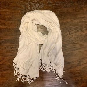White scarf/wrap